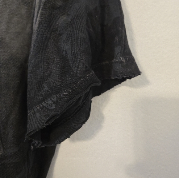 UNDERTAKER Top Rope WWE Wrestling Shirt Youth Kids Medium AOP Distressed - Picture 3 of 9